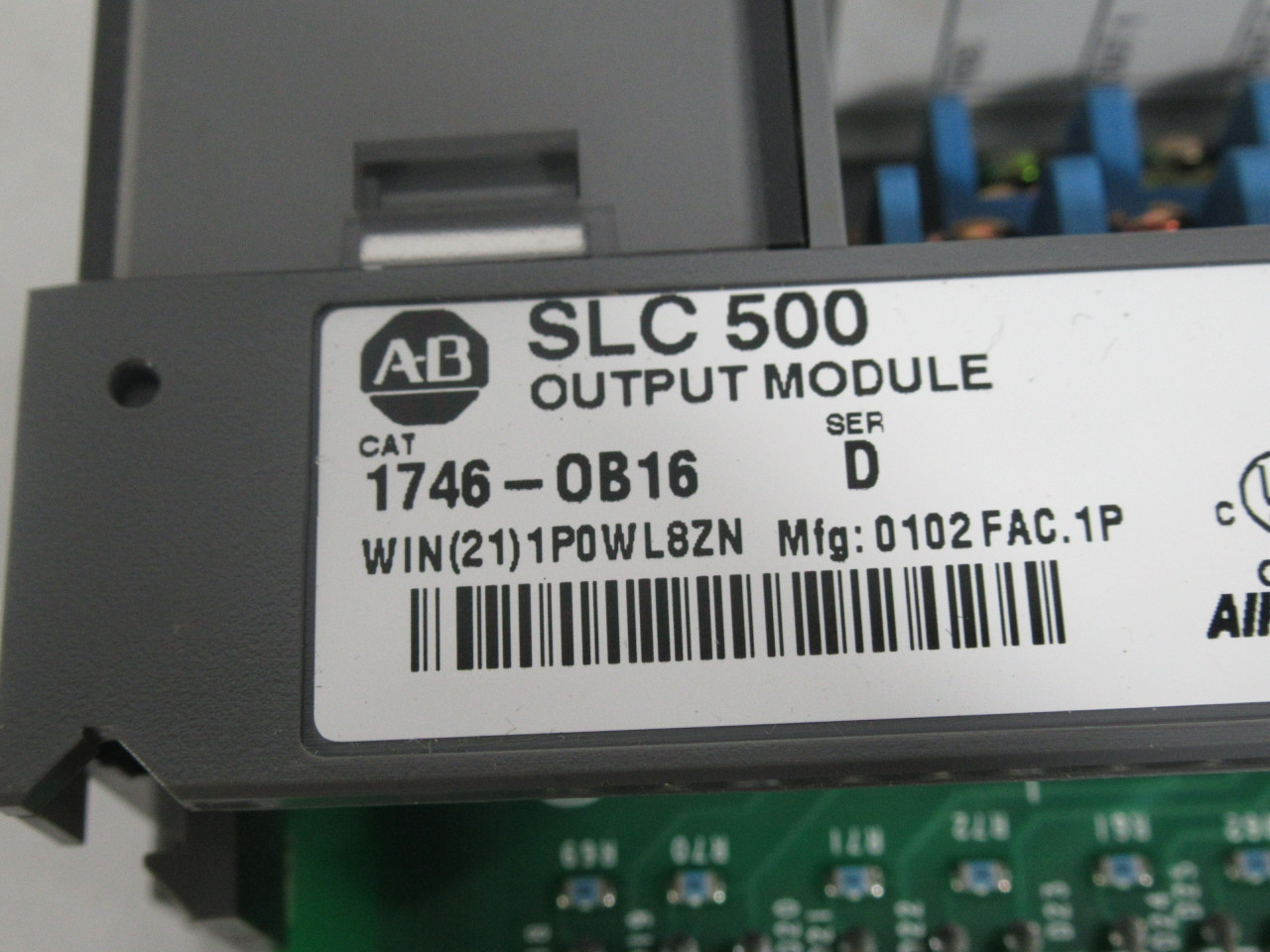 Allen-Bradley 1746-OB16 Series D SLC500 Output Module 963210 USED