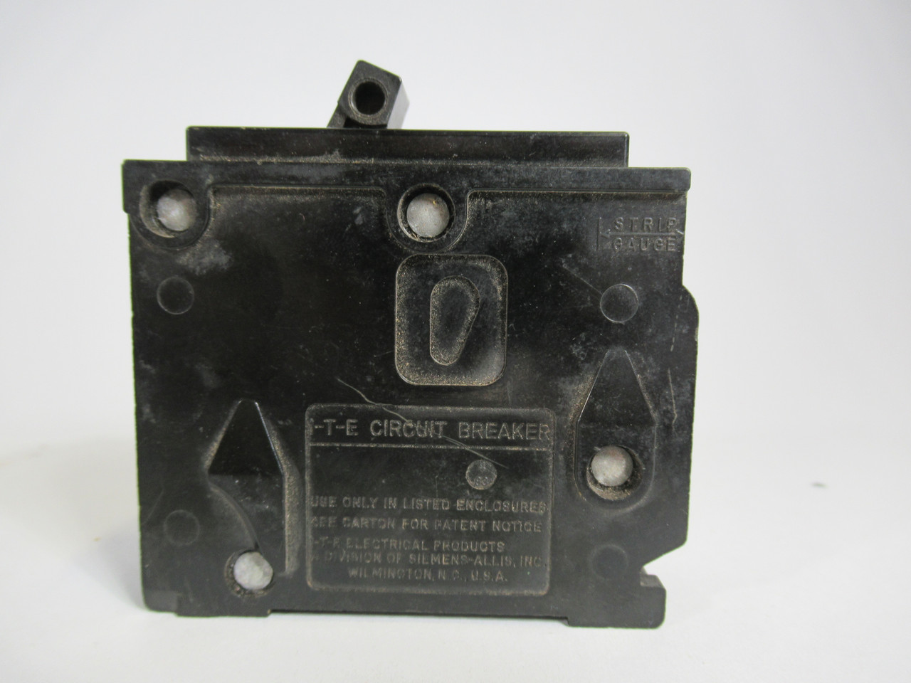 ITE Q115 Push-On Circuit Breaker 15A 120V/240V 1-Pole SWD USED