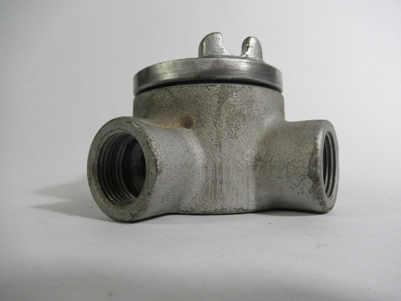 Crouse-Hinds GUAX36 Condulet X Outlet Box With Cover 1" USED