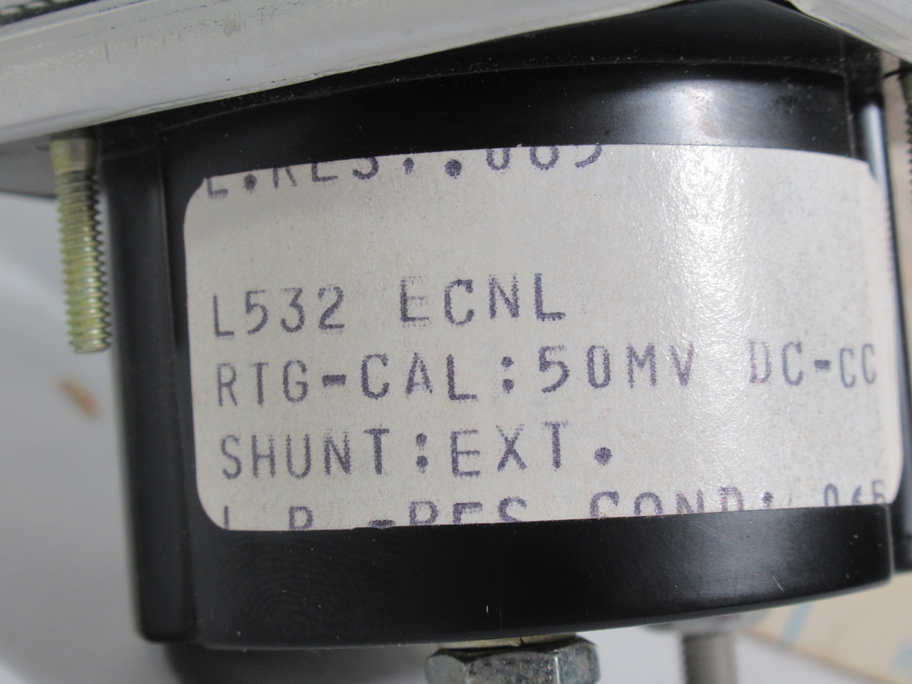 General Electric 250-200-NLNL Panel Meter 0-30 DC Amperes ! NEW !