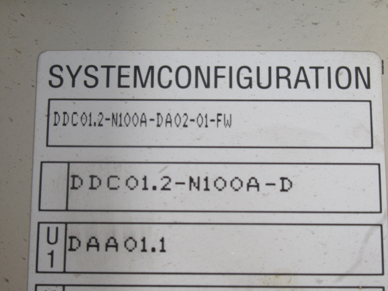 Indramat DDC01.2-N100A-DA02-01-FW Servo Drive Missing Front Cover 4KHZ USED