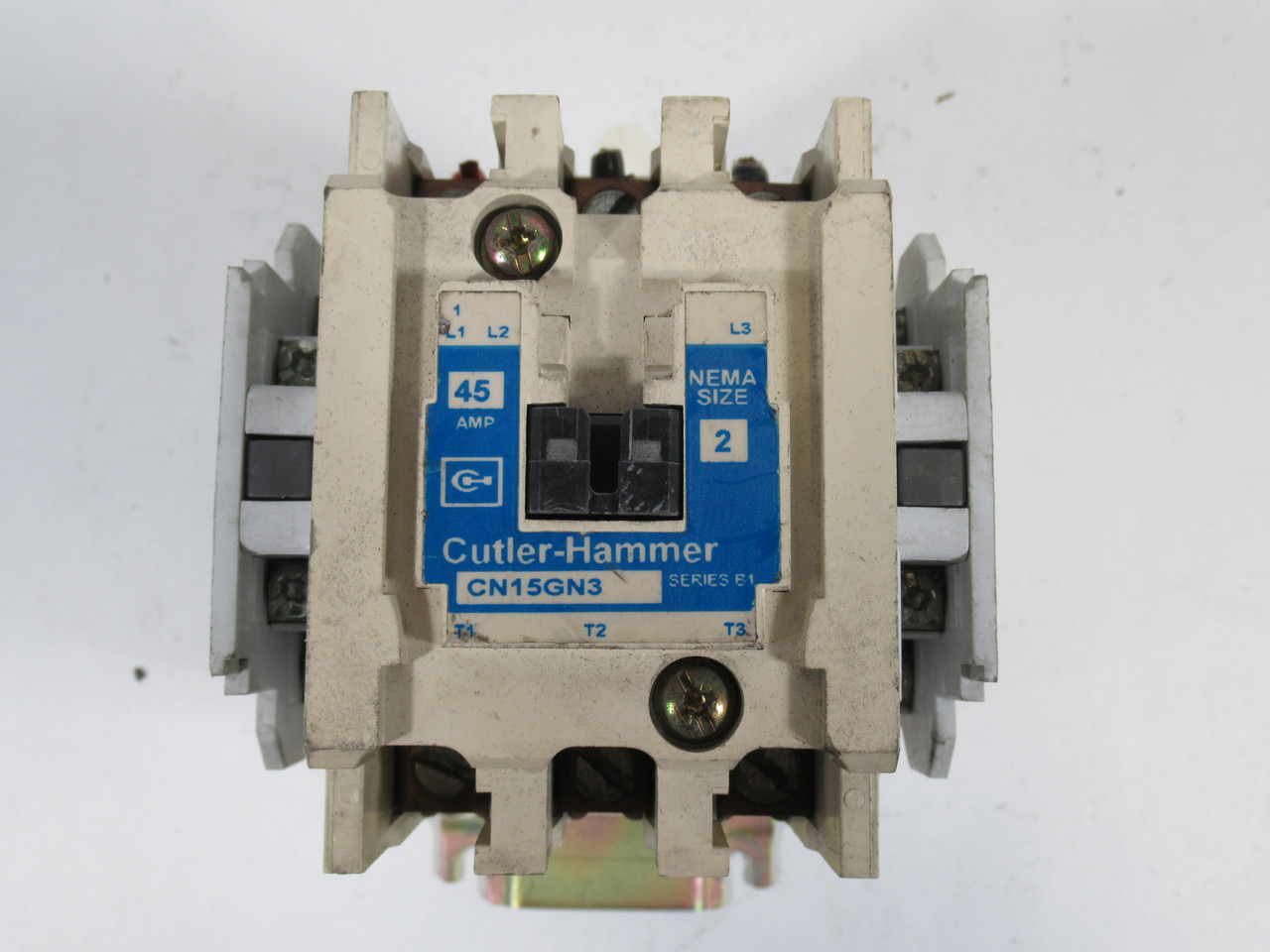 Cutler Hammer CN15GN3AB Contactor 110/120V 50/60Hz w/ Auxiliary Contacts USED