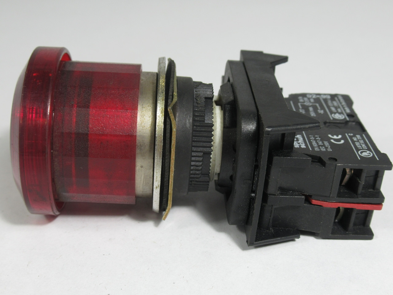 Sprecher + Schuh Series D5 2-Pos Illuminated Emergency Push Button 1NC USED