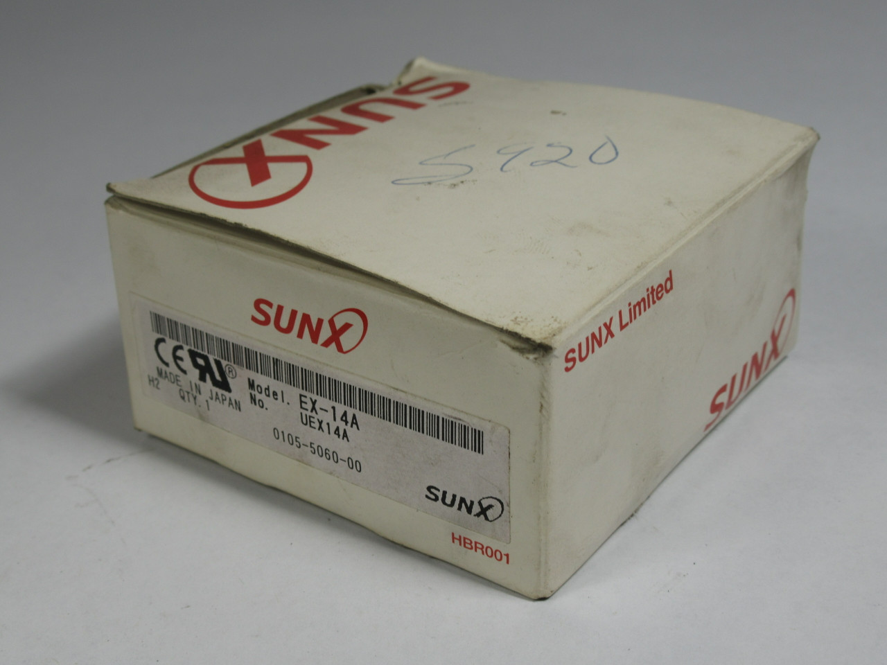 SunX EX-14A Ultra-Slim Type Photoelectric Sensor 12-24VDC 20mA 2-25mm ! NEW !