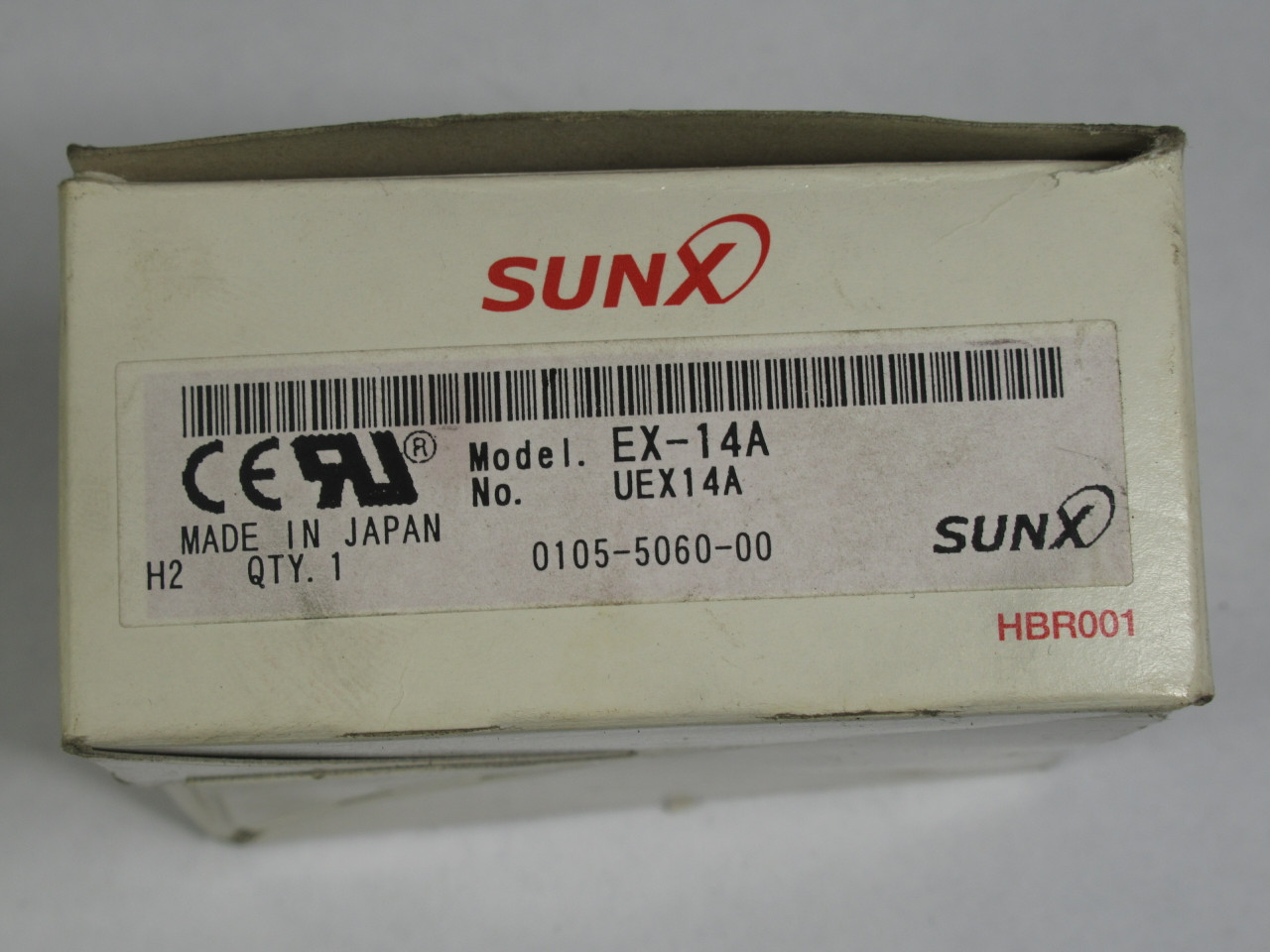 SunX EX-14A Ultra-Slim Type Photoelectric Sensor 12-24VDC 20mA 2-25mm ! NEW !