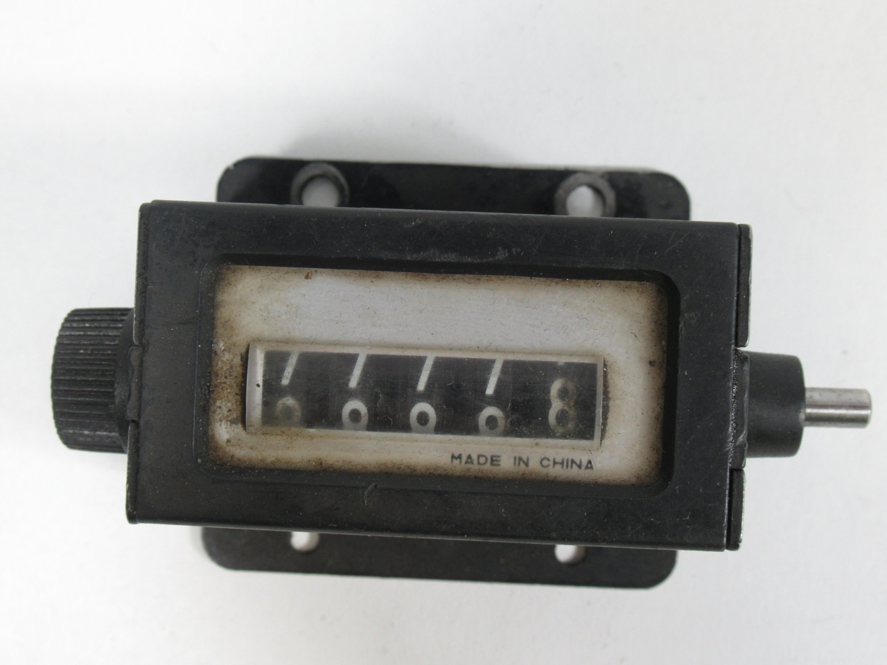 Generic Machine Counter 5-Digit w/Reset Knob USED