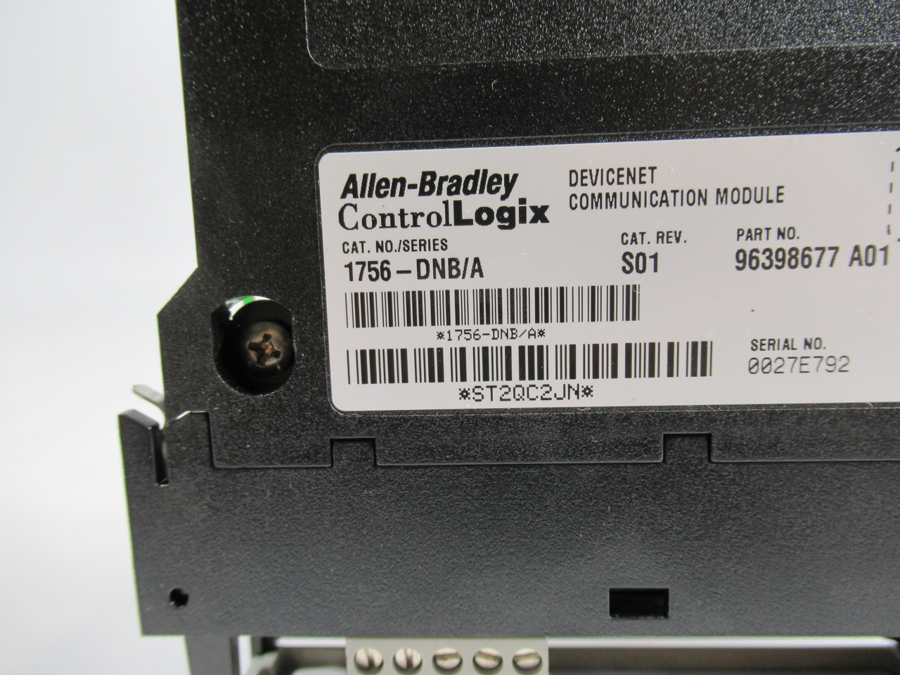 Allen-Bradley 1756-DNB Ser. A Rev.S01 Devicenet Communication Module USED