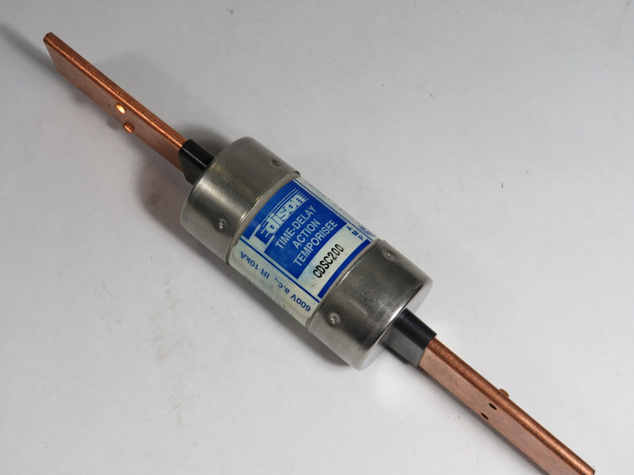 Edison CDSC200 Time Delay Type D Fuse 600VAC 200A *Damaged Box/Shelf Wear*NEW