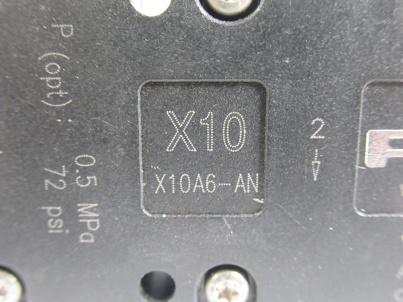 Piab X10A6-AN Vacuum Pump 0.5MPa 72psi USED