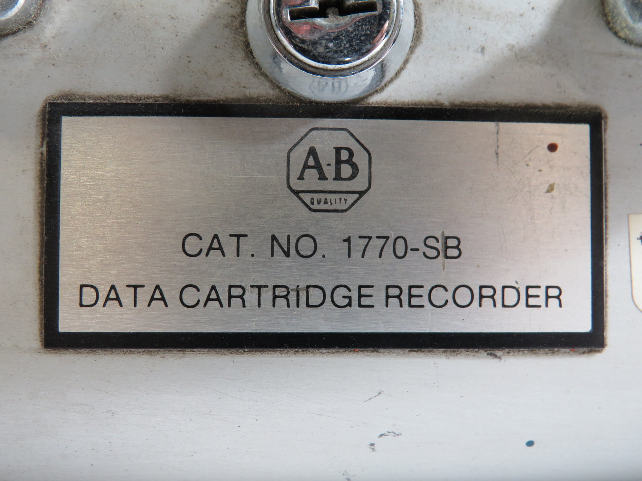 Allen-Bradley 1770-SB Data Cartridge Recorder 115V 50-60Hz 0.3A USED