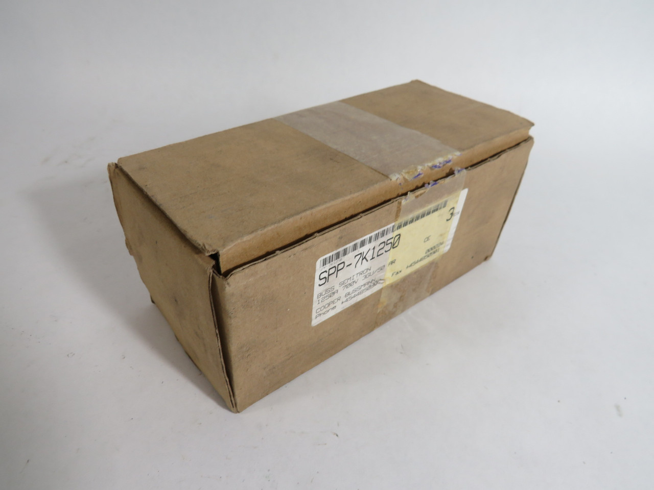 Bussmann SPP-7K1250 Fuse 1250A 700V 3-Pack SHELF WEAR ! NEW !