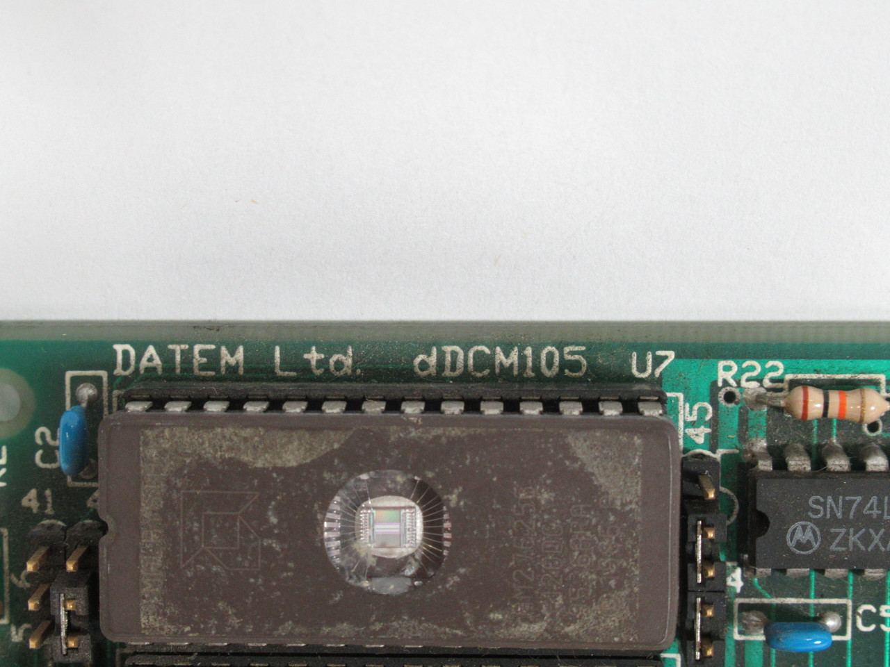 Datem DDCM105 Rev.C PC Control Board USED