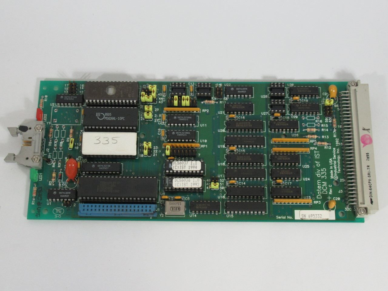 Datem DCM335 Rev.C Digital I/O Module USED
