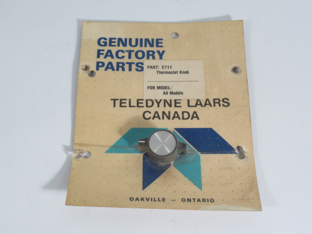 Teledyne Laars E711 Thermostat Knob ! NEW !