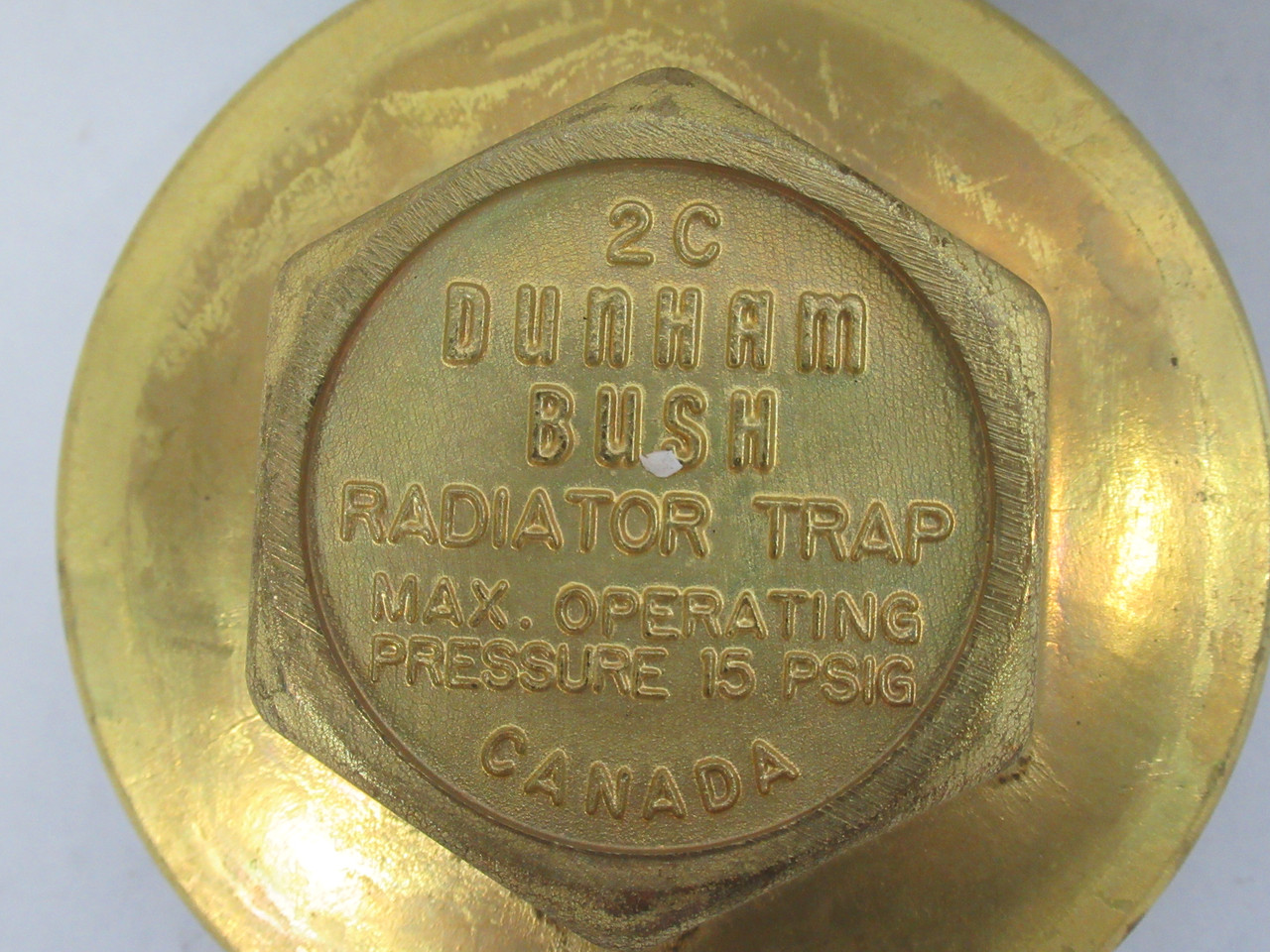 Dunham-Bush 2C Thermostatic Brass Radiator Trap Disc 3/4" 15 psig ! NEW !