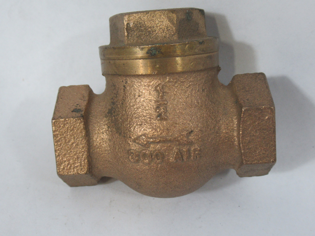 Jenkins Brass Lift Check Valve 1/2" NPT 300 psi ! NOP !