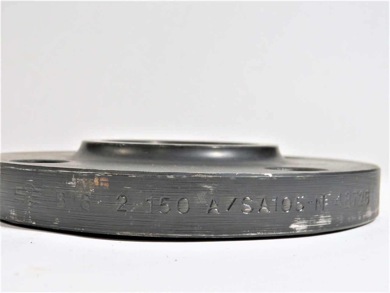SE B16 2 150 A/SA105-N 48726 Raised Threaded Flange Steel USED