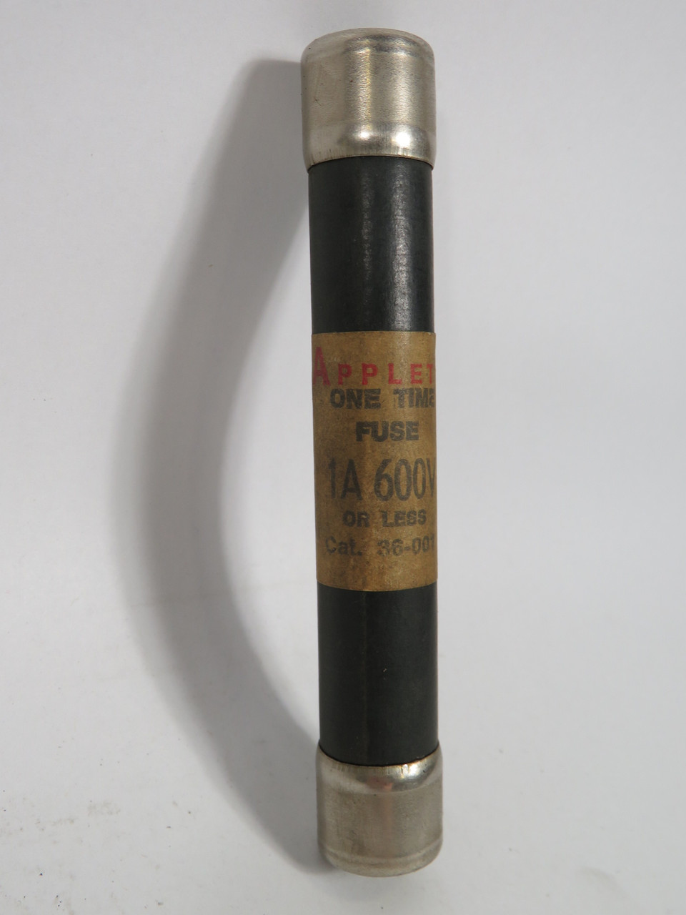 Appleton 36-001 One Time Fuse 1A 600VAC USED