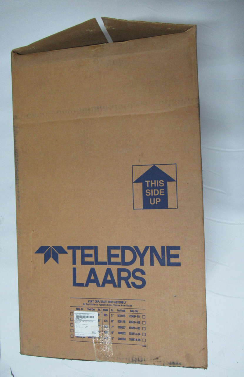 Teledyne Laars 10561505 Series 2 Rev. P Lite Outdoor Vent Cap 9" ! NEW !