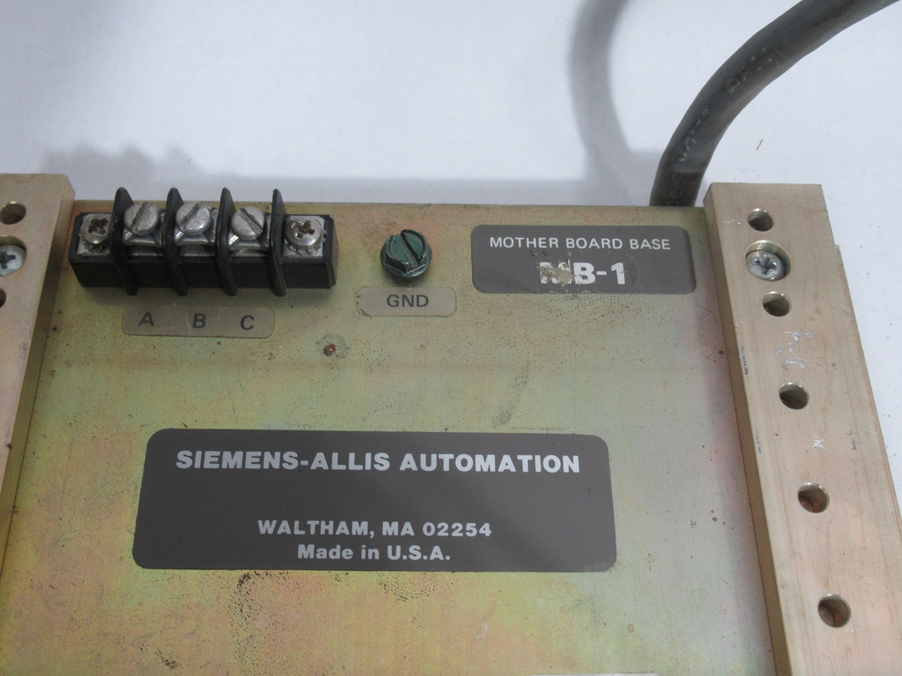Siemens-Allis MB-1 Mother Board Assembly MB-1 & MB-2 USED