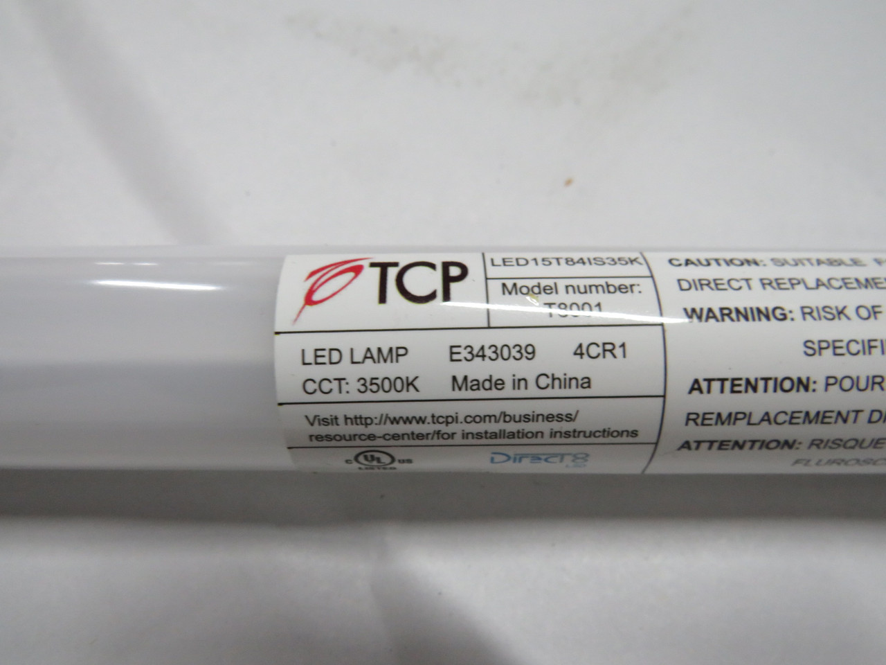 TCP LED15T84IS35K LED Lamp 4' LOT of 3 ! NOP !