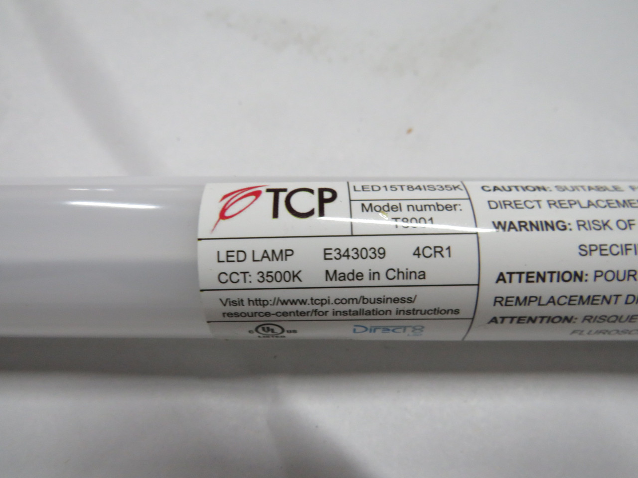 TCP LED15T84IS35K LED Lamp 4' Lot of 3 NOP