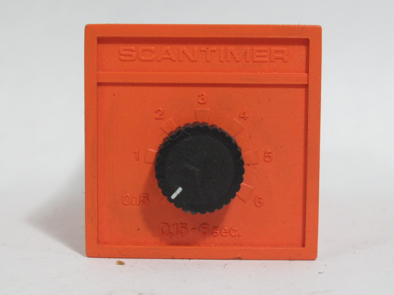 Scantimer A208120 0.15-6 Sec 120VAC 1VA 5A 250VAC USED