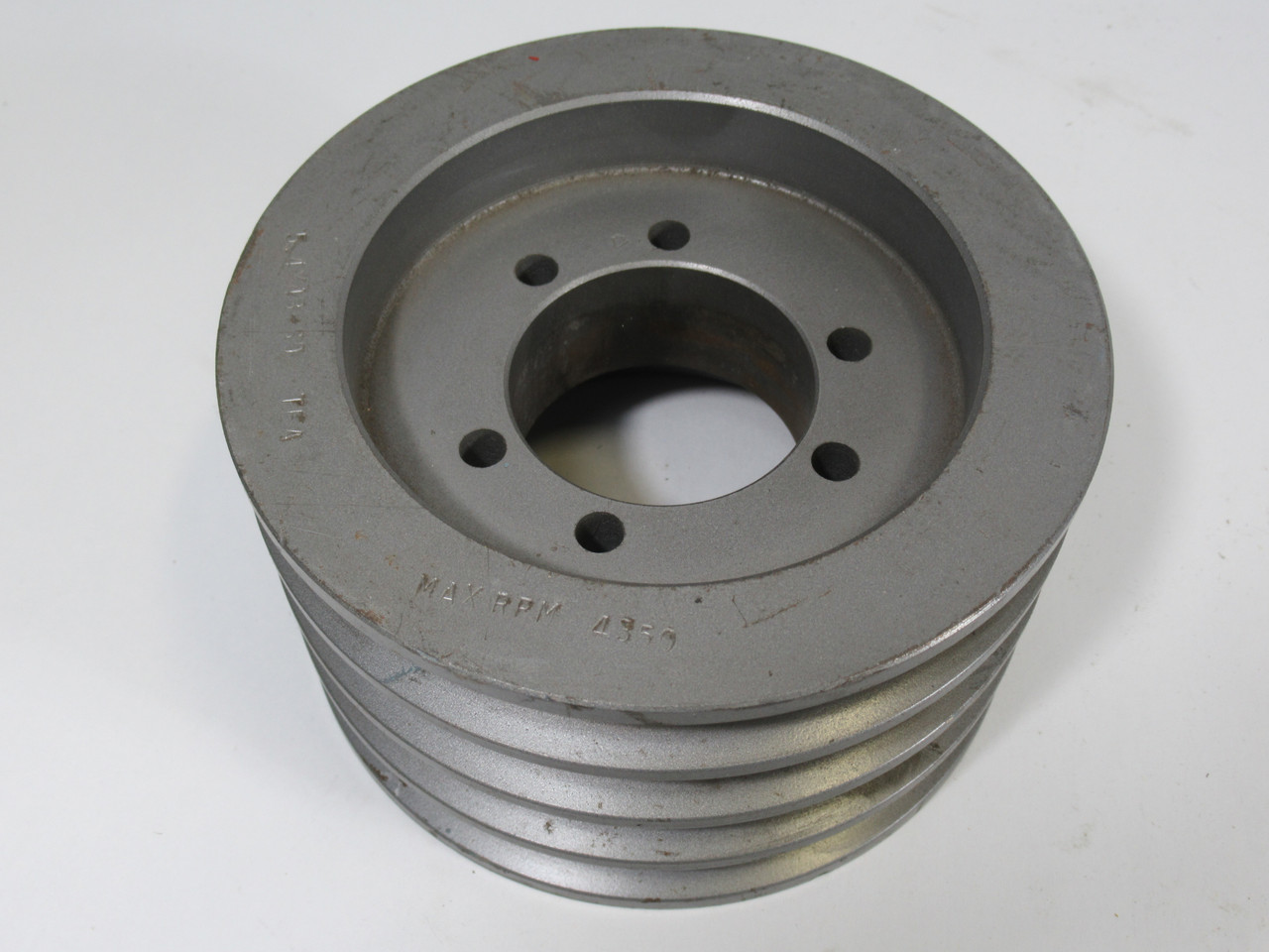 Generic 4B5.4-SD V-Belt Sheave 2" SD Bushing 4 Grooves 5-3/4" OD USED