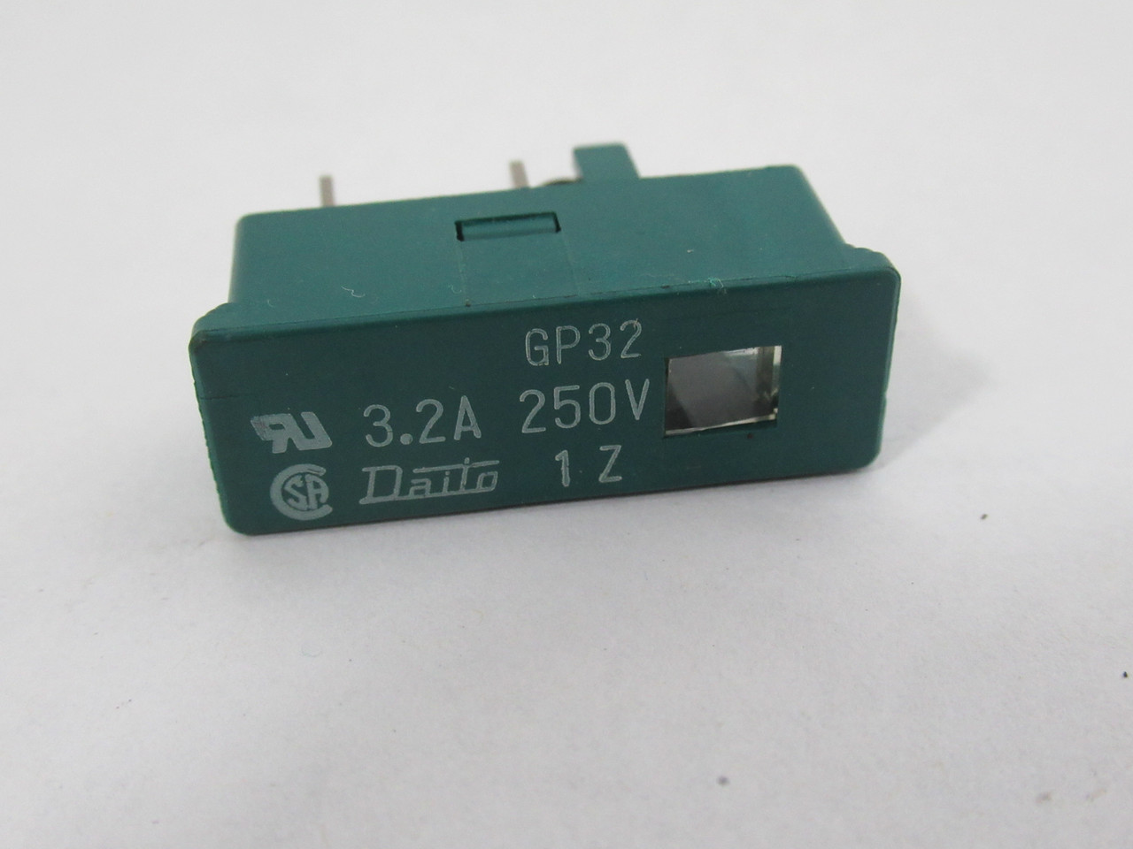 Daito GP32 Green Alarm Fuse 3.2A 250V USED
