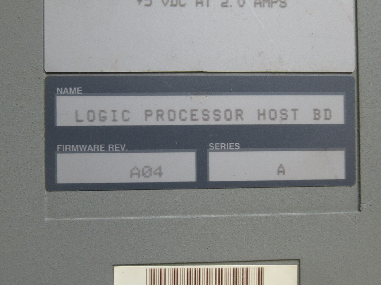Allen-Bradley 5250-LP SER.A F/W REV.A04 Logic Processor Module USED