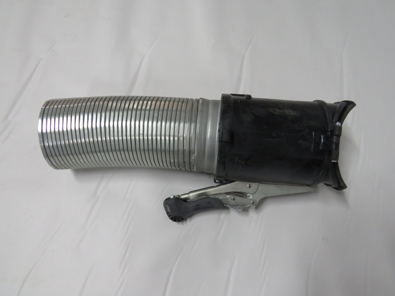 Nederman 20803361 Exhaust Nozzle W/ Lid & Metal 150mm Hose ! NOP !