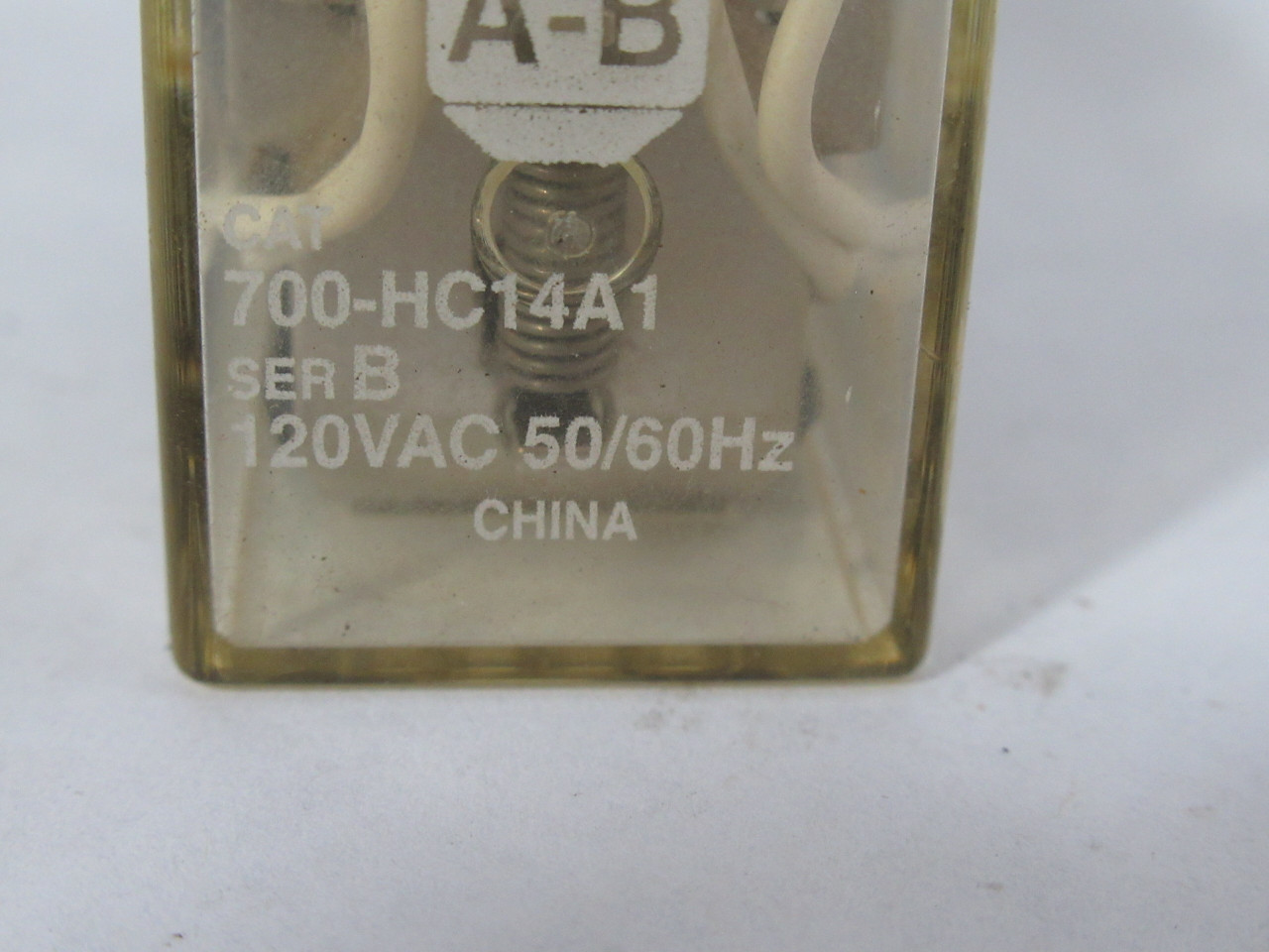 Allen-Bradley 700-HC14A1 Series B Relay 120VAC 50/60Hz 14-Blade USED