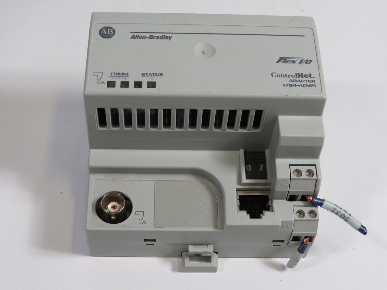Allen-Bradley 1794-ACN15 FlexI/O ControlNet Adapter Ser C 96432672 A01 USED