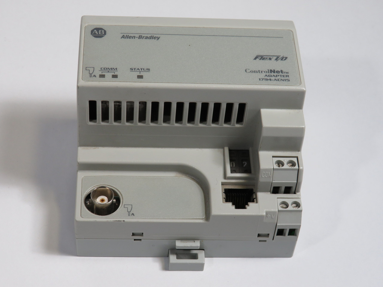 Allen-Bradley 1794-ACN15 FlexI/O ControlNet Adapter Ser C 96357277 USED