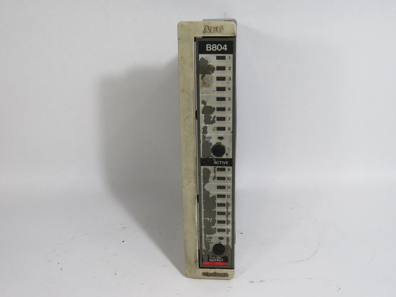 AEG B804 B804-000 Modicon 115VAC Output Module USED