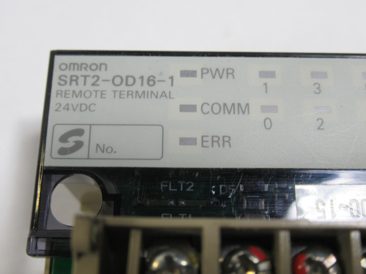Omron SRT2-OD16-1 Remote Terminal 24VDC *Missing Door* USED