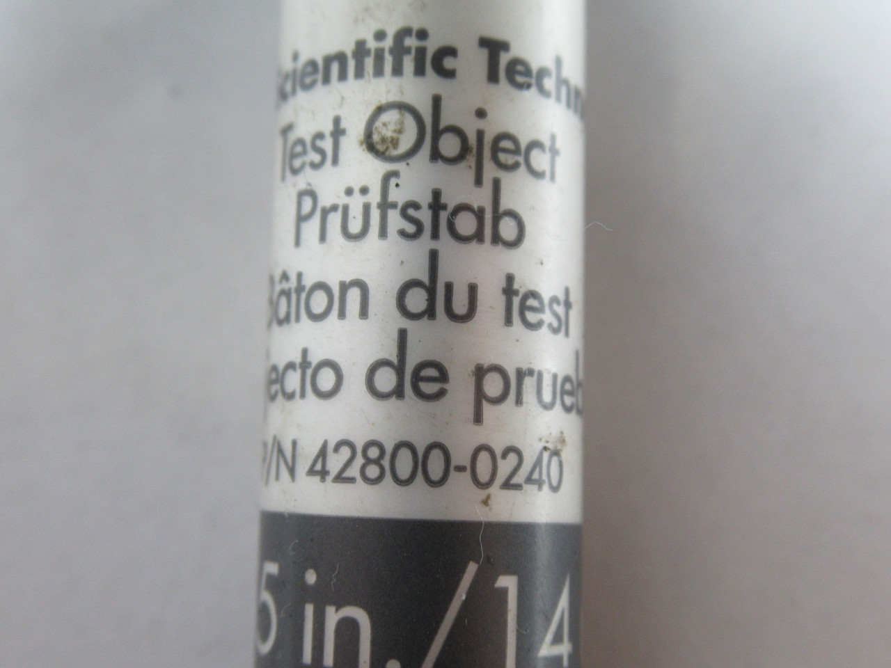 Omron 42800-0240 Test Object 0.55"/14mm w/ 20" Cable SHELF WEAR USED