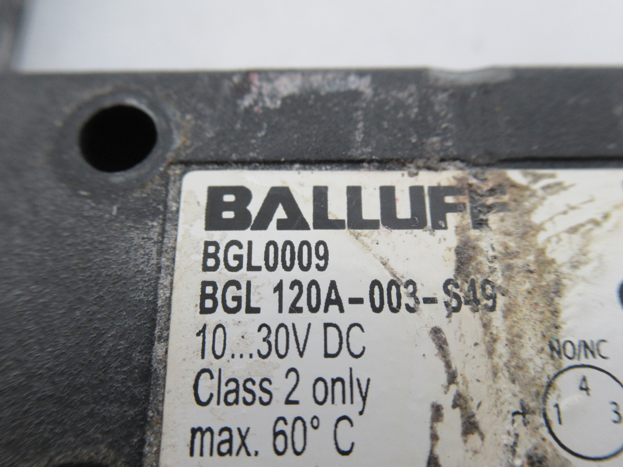 Balluff BGL-120A-003-S49 Fork Sensor 24V 200mA BGL0009 USED