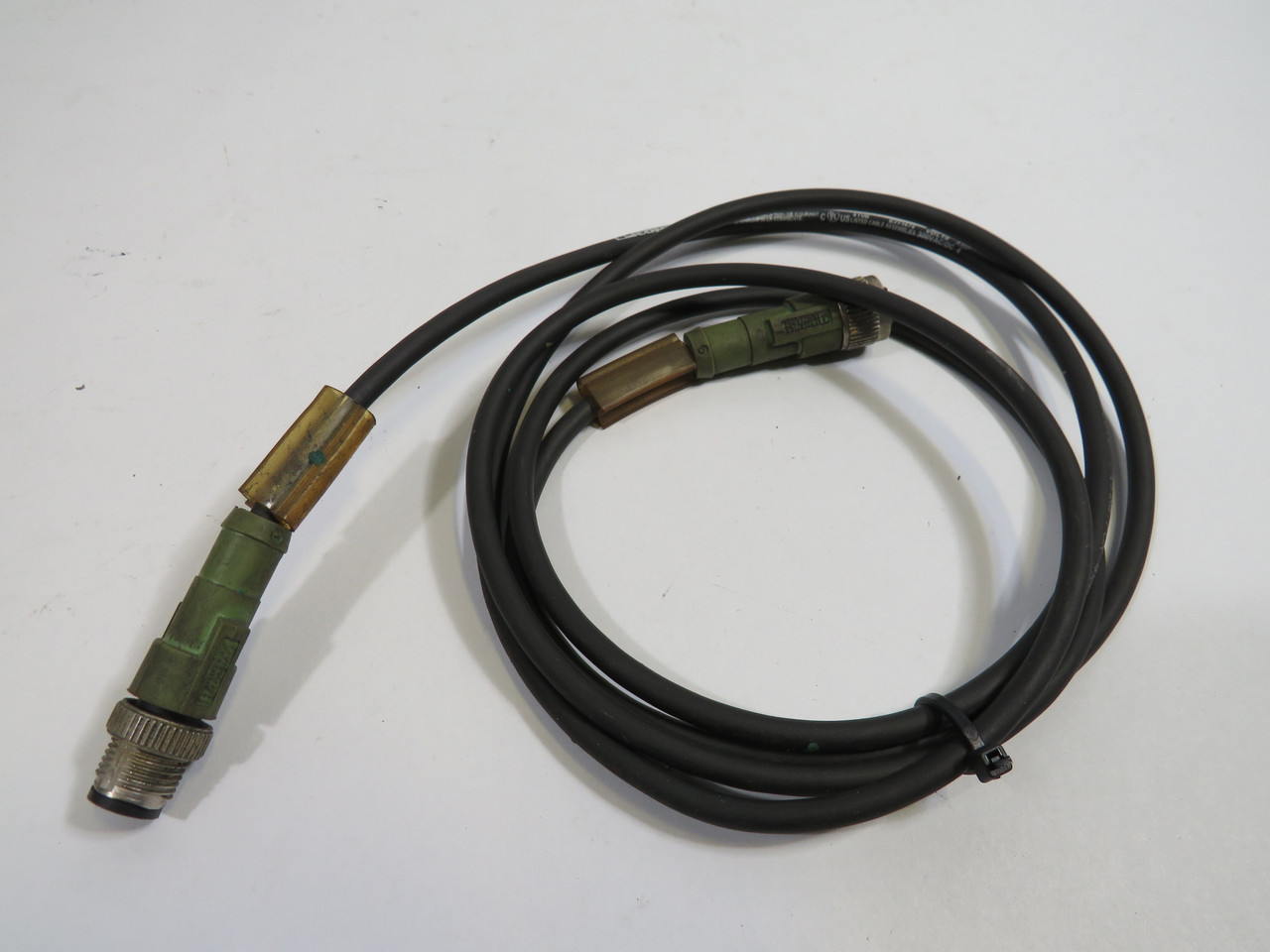 Phoenix Contact 1668373 Cable Assy 1.5m SAC-4P-M12MS/1.5-PUR/M12FS USED