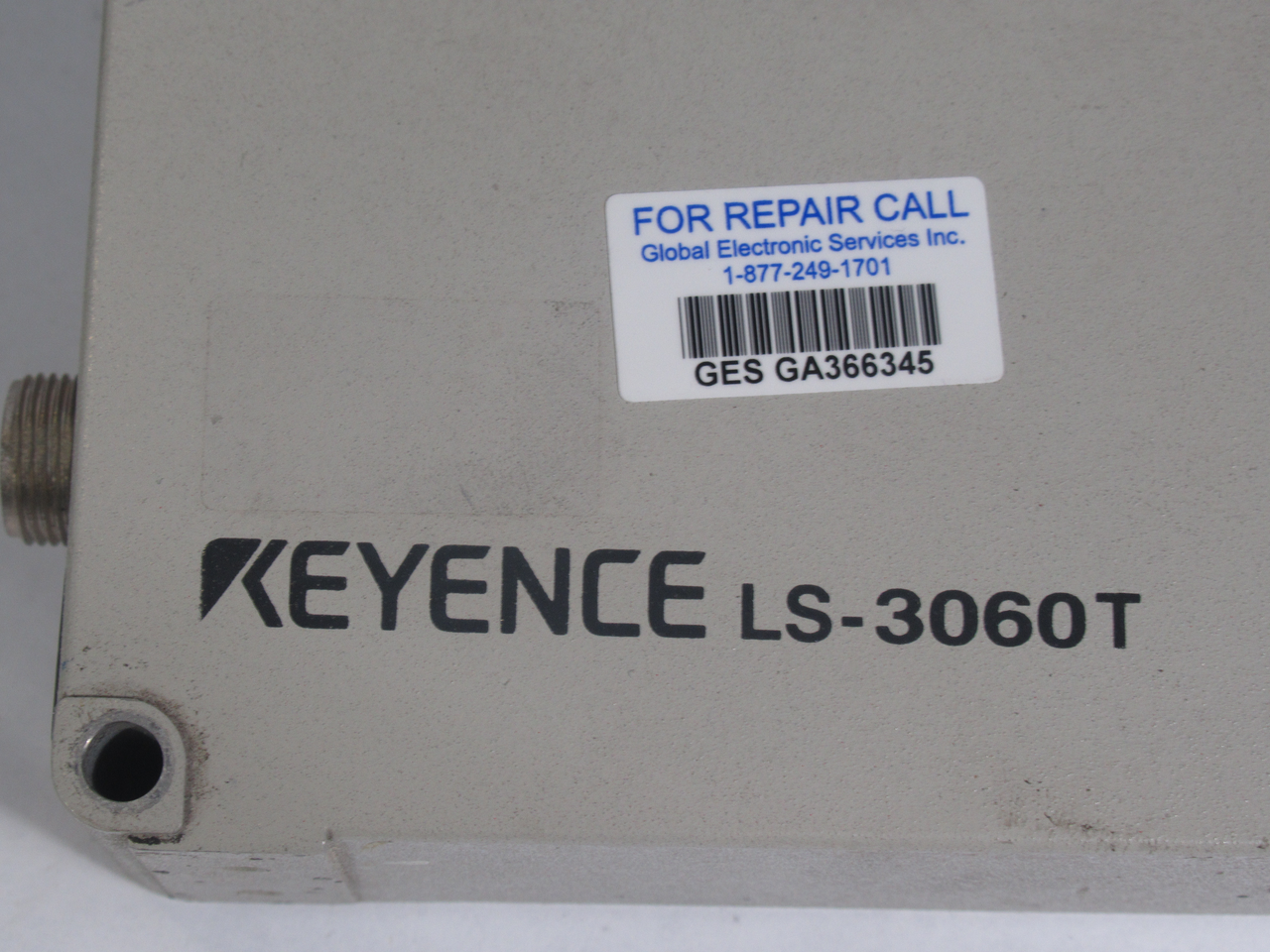 Keyence LS-3060T Photoelectric Laser Scan Transmitter COSMETIC DAMAGE USED