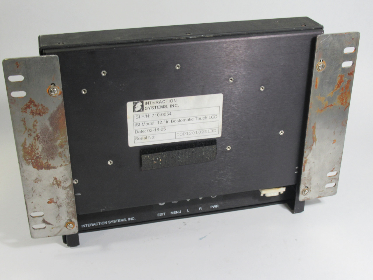 Interaction Systems 710-0054 Operator Panel 12.1" Bostomatic Touch LCD ! AS IS !