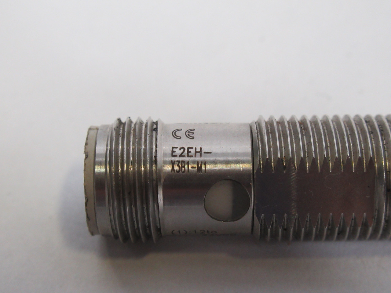 Omron E2EH-X3B1-M1 PNP-NO Proximity Sensor 12-24VDC 10mA 3mm USED