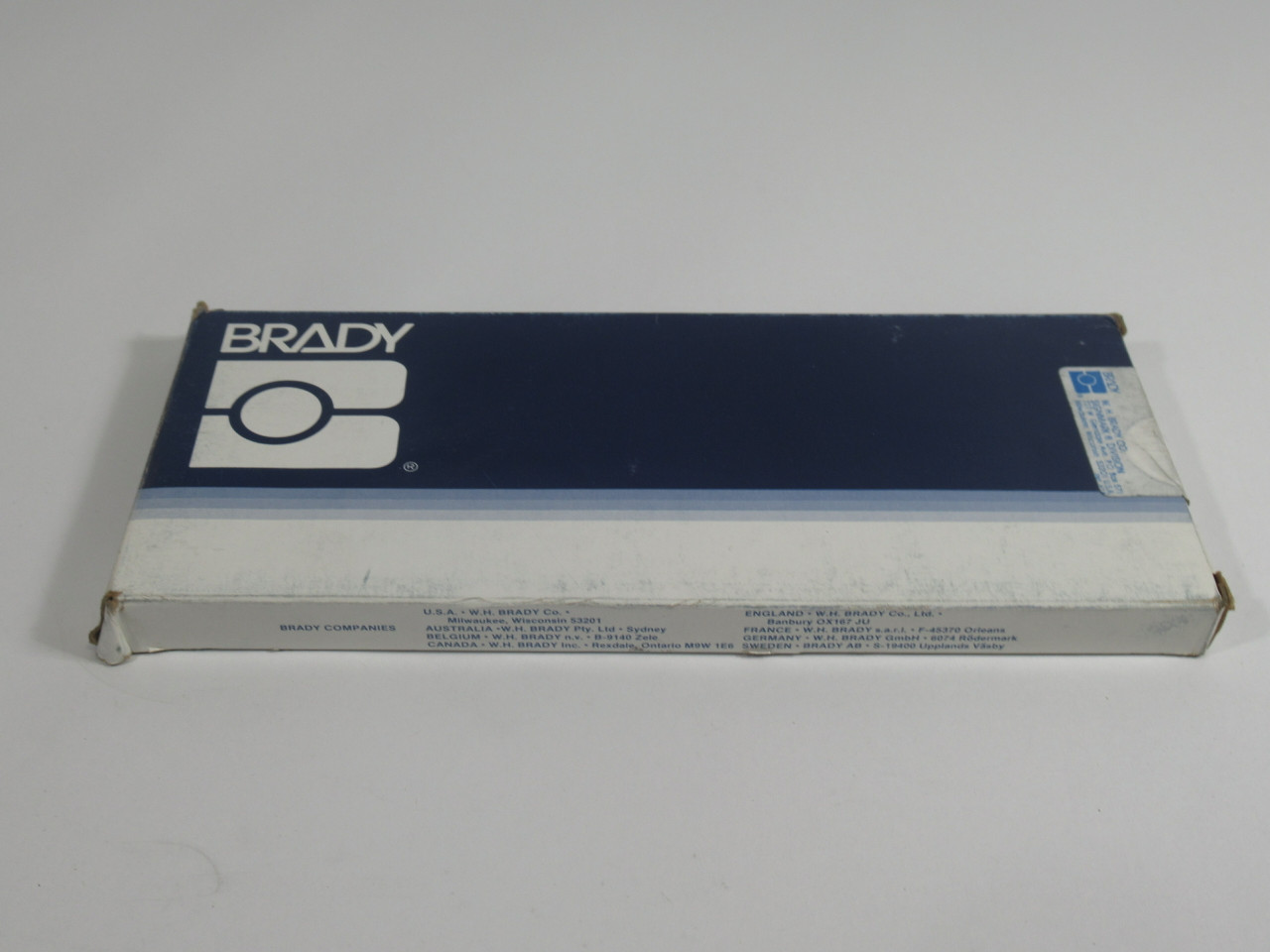 Brady 3450-C Kit of Letter Labels "C" 25-Pack BOX DAMAGE NEW