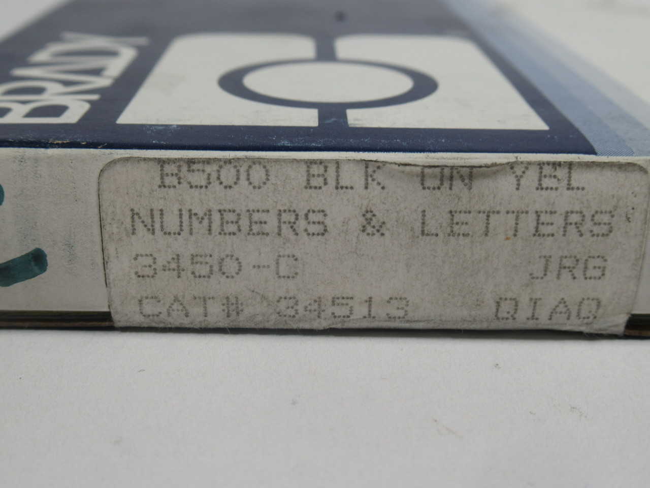 Brady 3450-C Kit of Letter Labels "C" 25-Pack BOX DAMAGE NEW