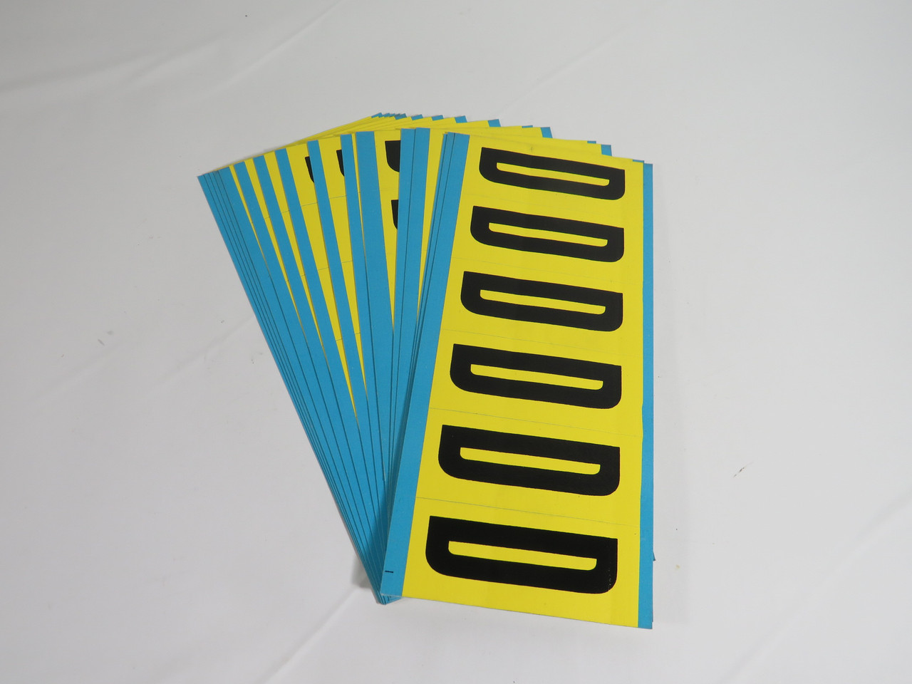 Brady 3450-D Kit of Letter Labels "D" Lot of 16 NEW