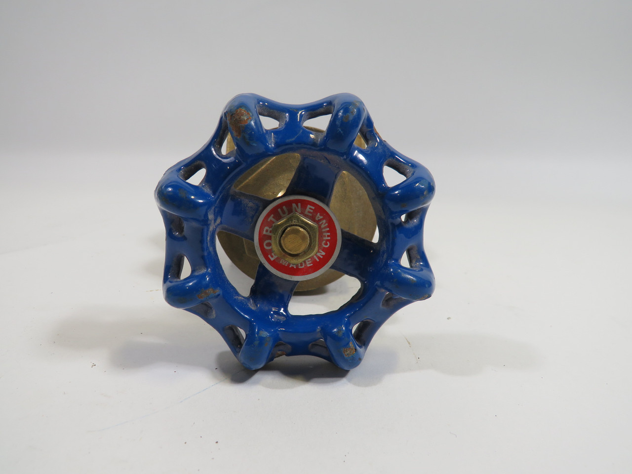 Fortune 2" Brass Gate Valve 200 WOG Blue Handle USED