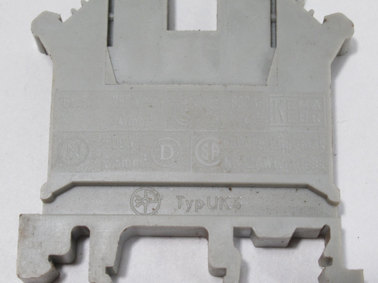 Phoenix Contact UK4 Terminal Block Gr.C 750V Lot of 20 USED