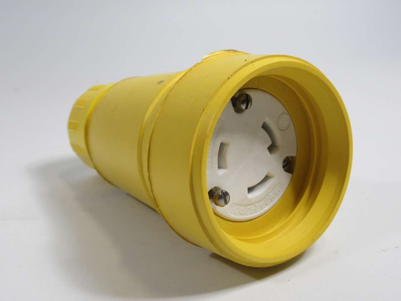 Woodhead 29W48 Watertight Connector 30A 250V 2P 3W *No Cap* USED