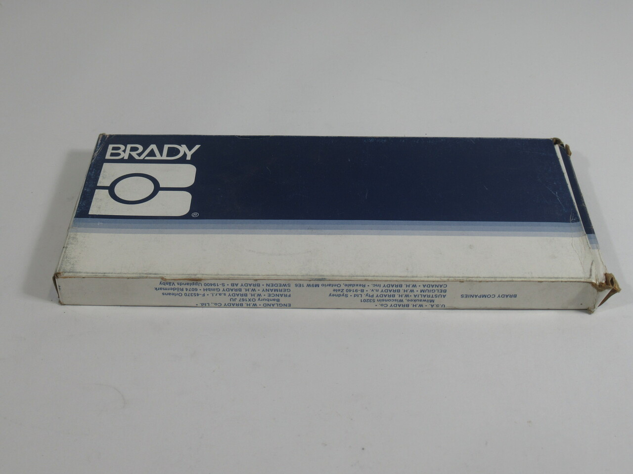 Brady 3450-4 Kit of Number Labels "4" Lot of 12 NEW