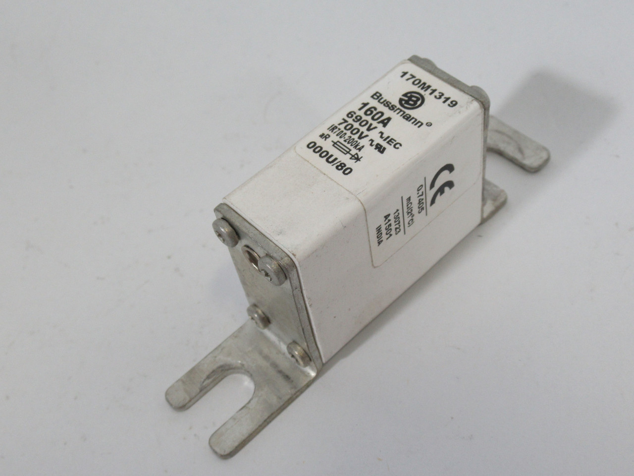 Bussmann 170M1319 High Speed Square Body Fuse 160A 690V USED
